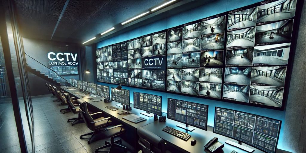 Image refers to CCTV Control Room